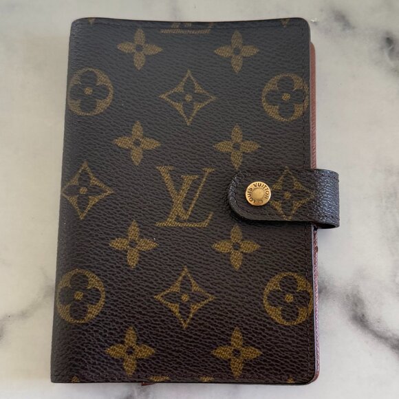 PROJECT/REPAIR | Louis Vuitton Monogram Pocket Agenda PM | Authentic - Picture 1 of 15